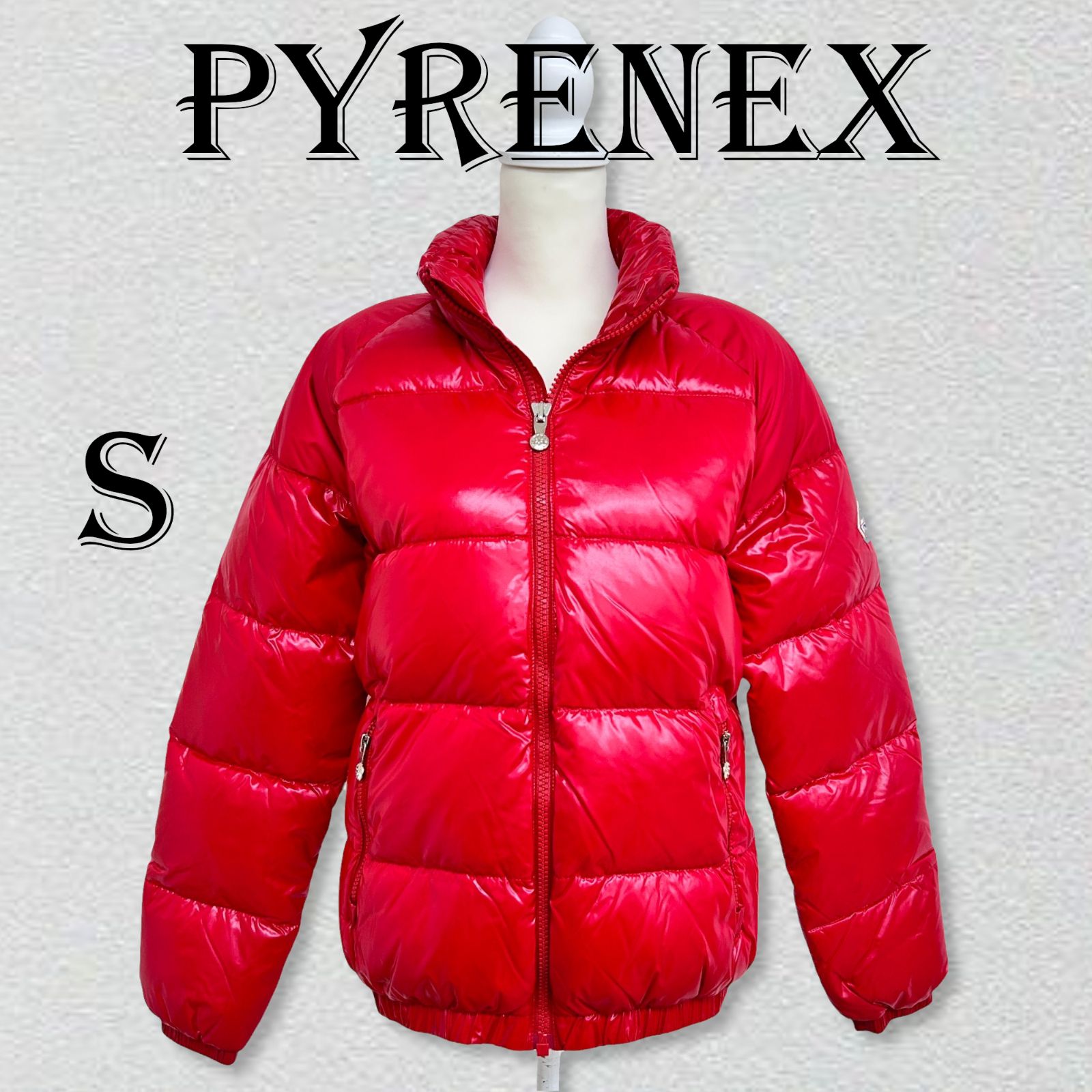 ワッペン ピレネックス ロゴ 美品 Pyrenex ピレネックス BASILE ロゴ