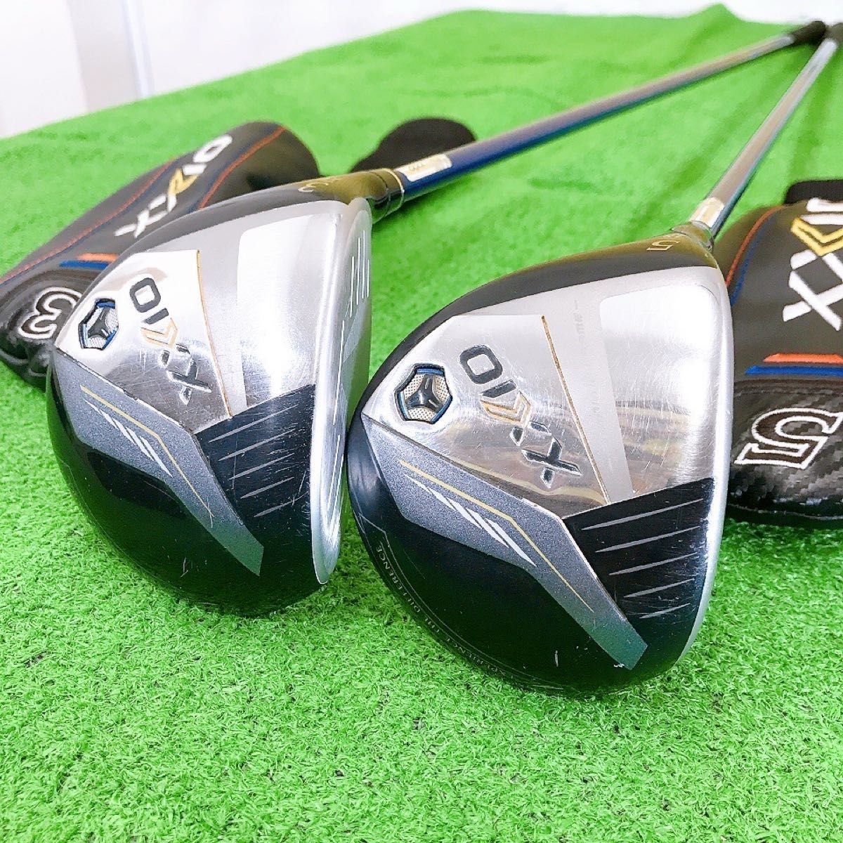 テ99☆ゼクシオ13レフティフェアウェイウッド2本セット 3W5W XXIO13 