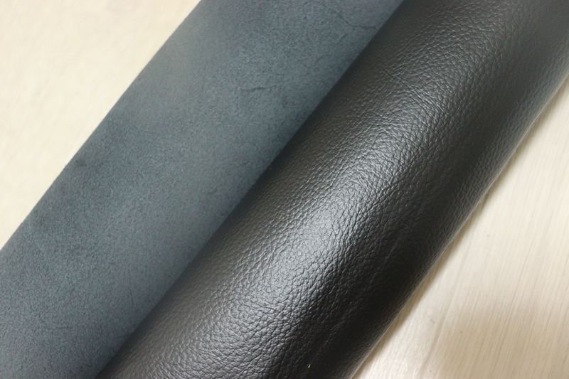 ブラック 287ds クロム革 牛革 イタリア レザー シボ型押し はぎれ 一枚革 レザークラフト 革 皮 本革 diy 生地 材料