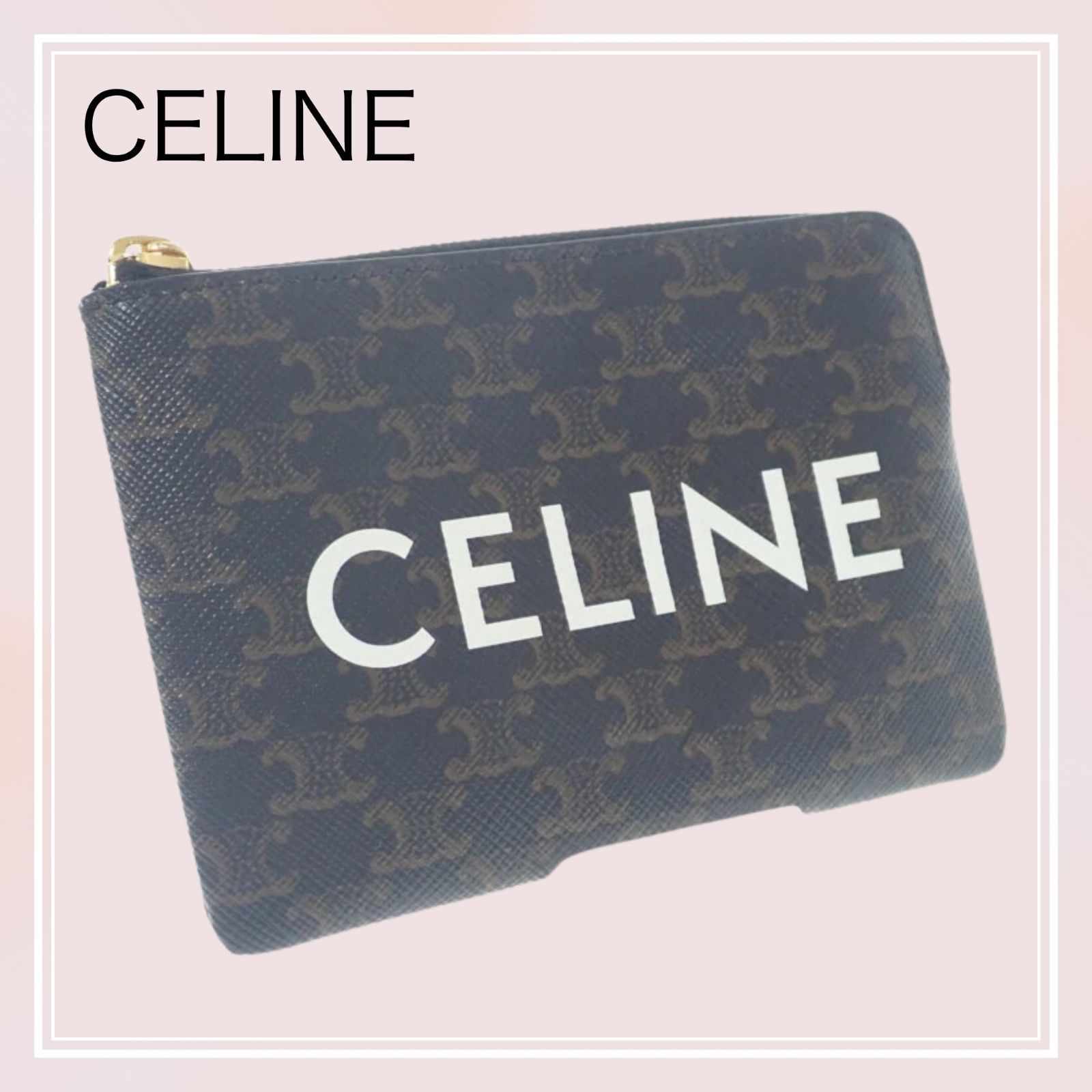 CELINE】コインパース 10C662CA2-38NO コインケース トリオンフ 