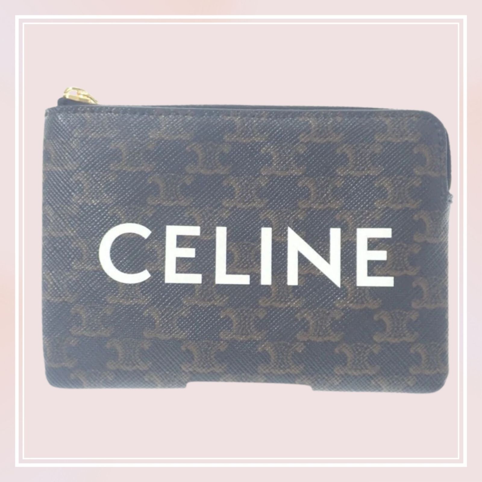 CELINE】コインパース 10C662CA2-38NO コインケース トリオンフ 