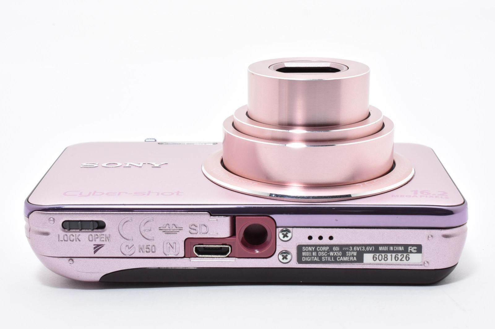 SONY ソニー Cyber-shot DSC-WX50 ピンク /2992 動作OK 返金保証 