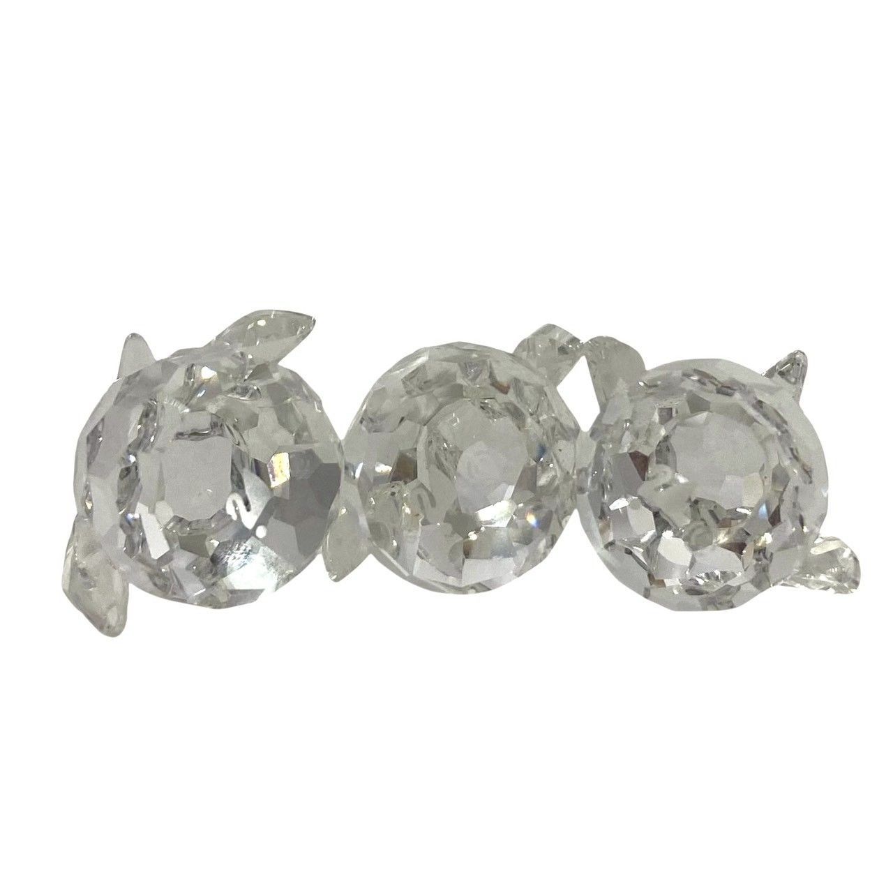 SWAROVSKI】ベビーペンギン 3羽セット クリスタル 209588 ガラス 置物 