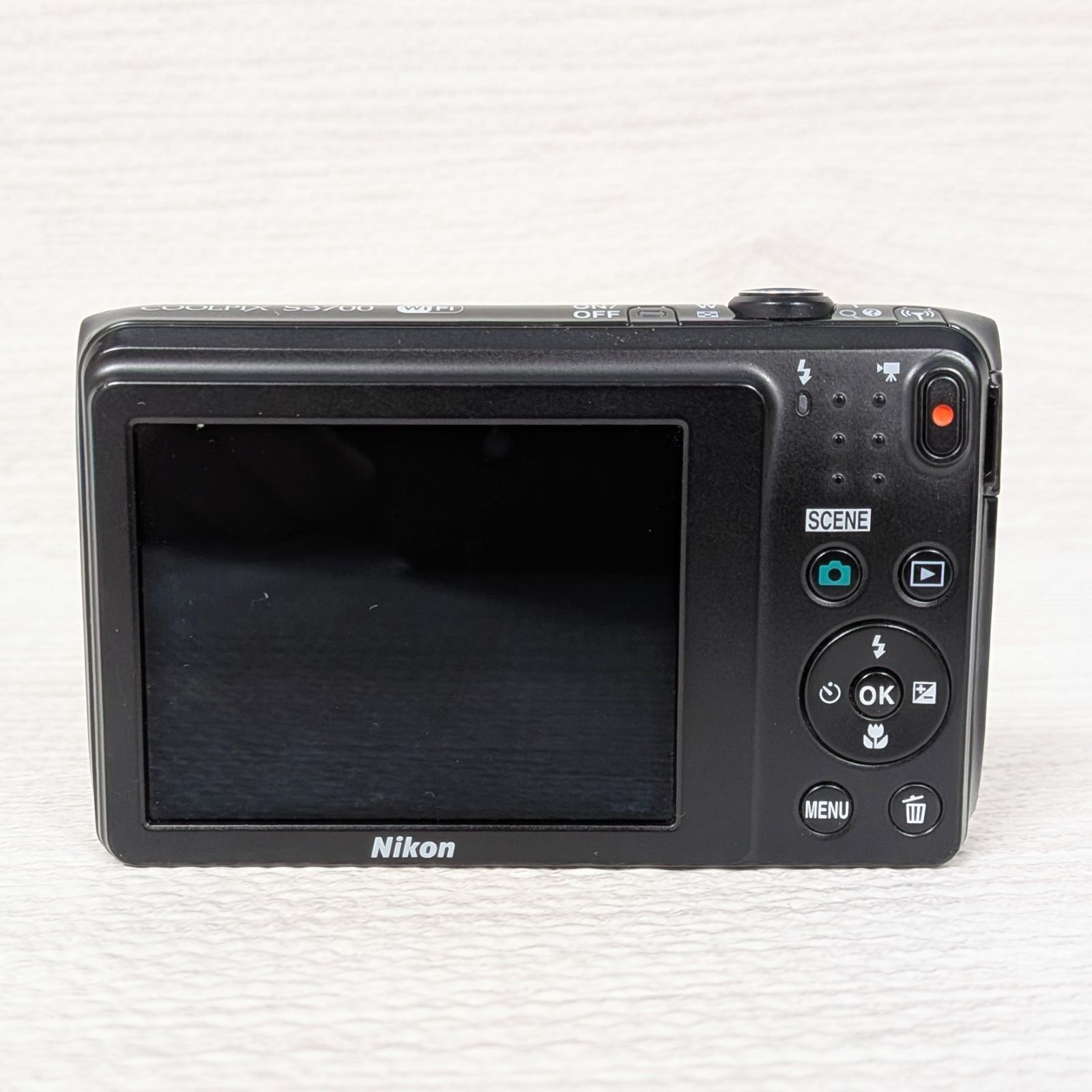 Nikon ニコン COOLPIX S3700 クールピクス デジカメ ブラック 取扱説明