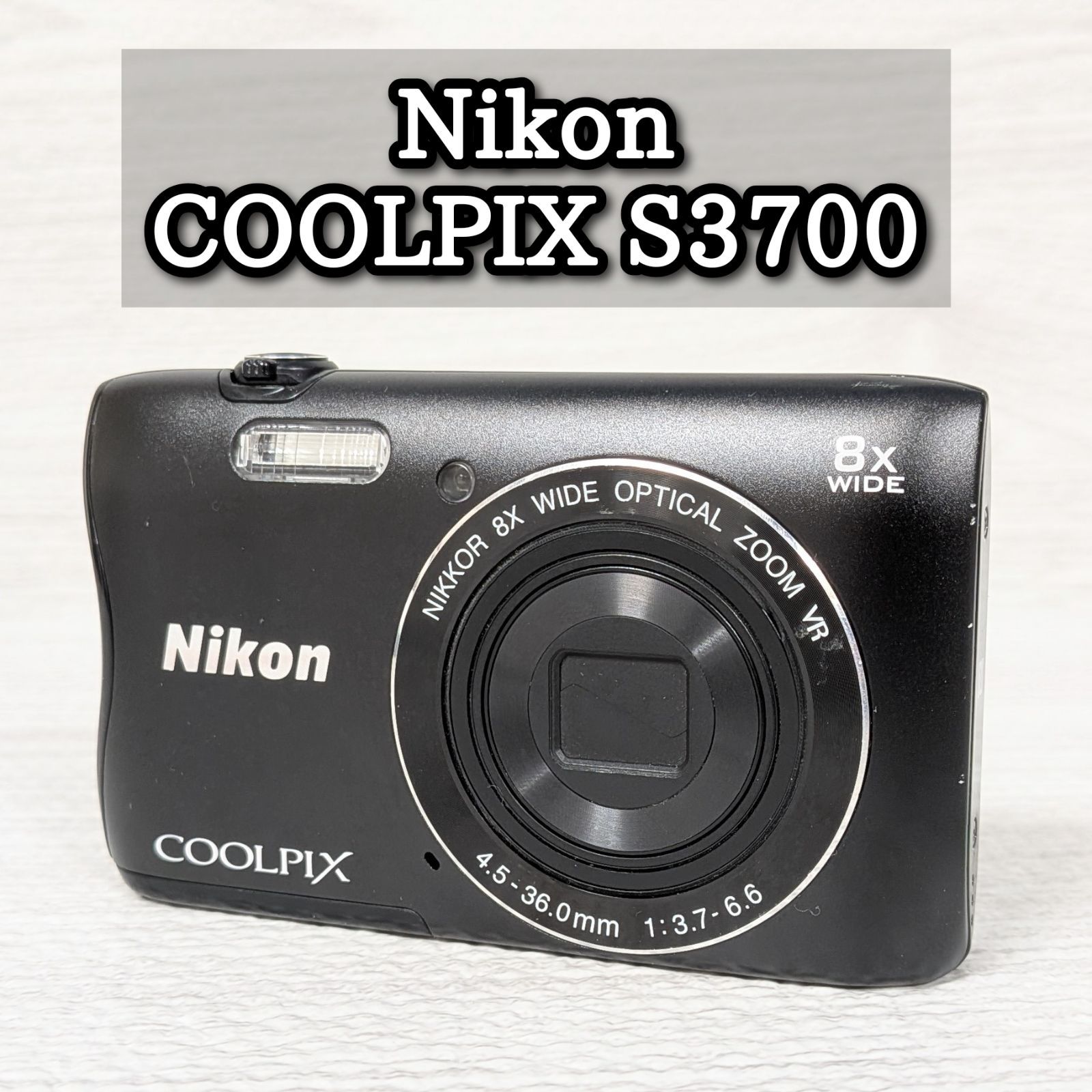 A3176】 Nikon COOLPIX S3700 ニコン クールピクス 【公式通販】