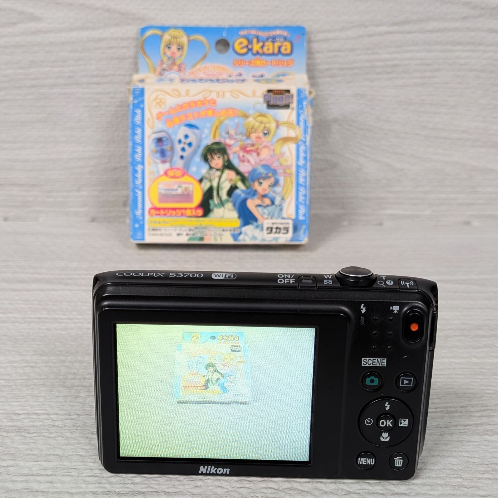 Nikon ニコン COOLPIX S3700 クールピクス デジカメ ブラック 取扱説明