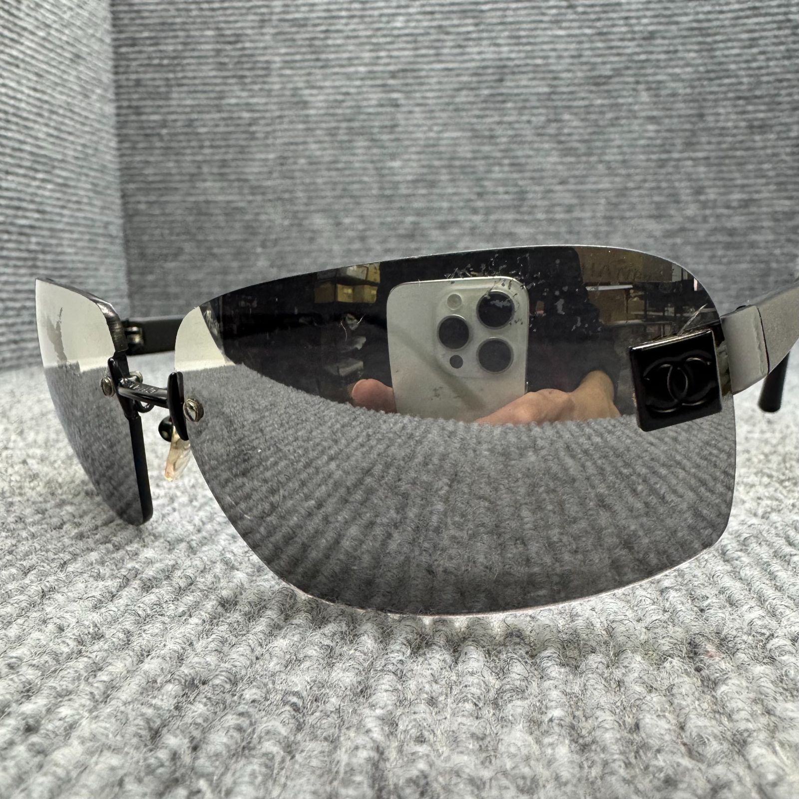 CHANEL シャネル サングラス 4026 ミラーレンズ 297 - メルカリ