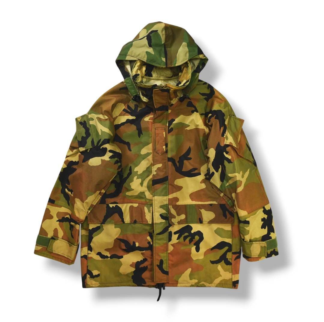 メンズ USA製 90s ECWCS パーカー GEN2 M ブラック US.ARMY