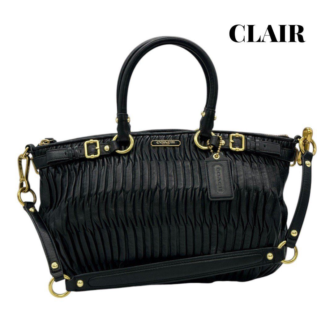 美品】コーチ ショルダーバッグ レディース COACH 2Way ハンドバッグ 