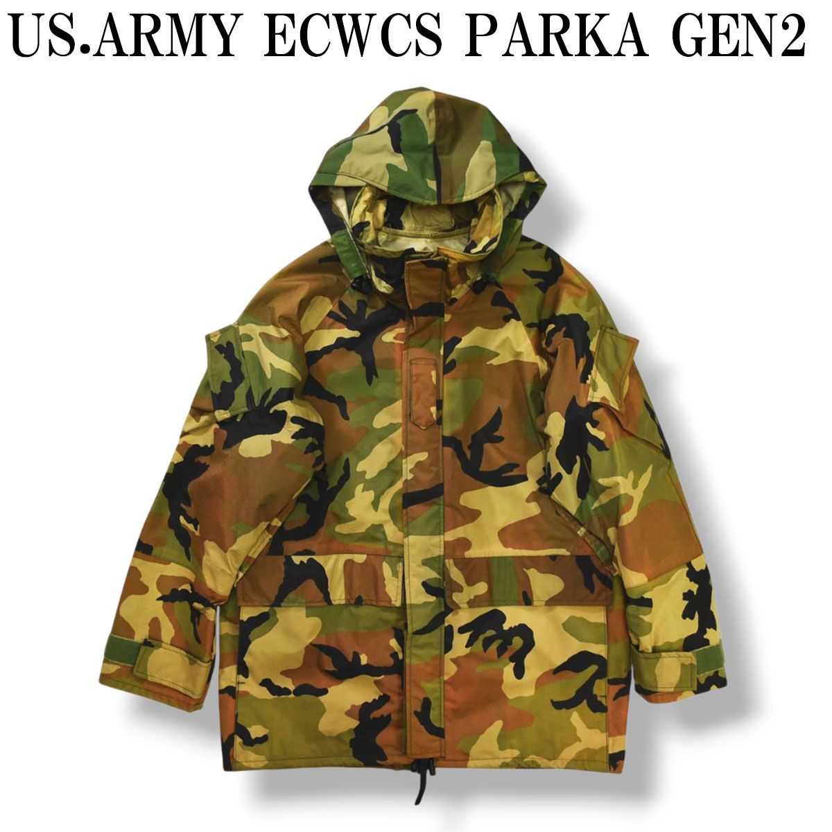 90sヴィンテージ USA製 US.ARMY 米軍実物 ECWCS PARKA GEN2 ゴアテック 
