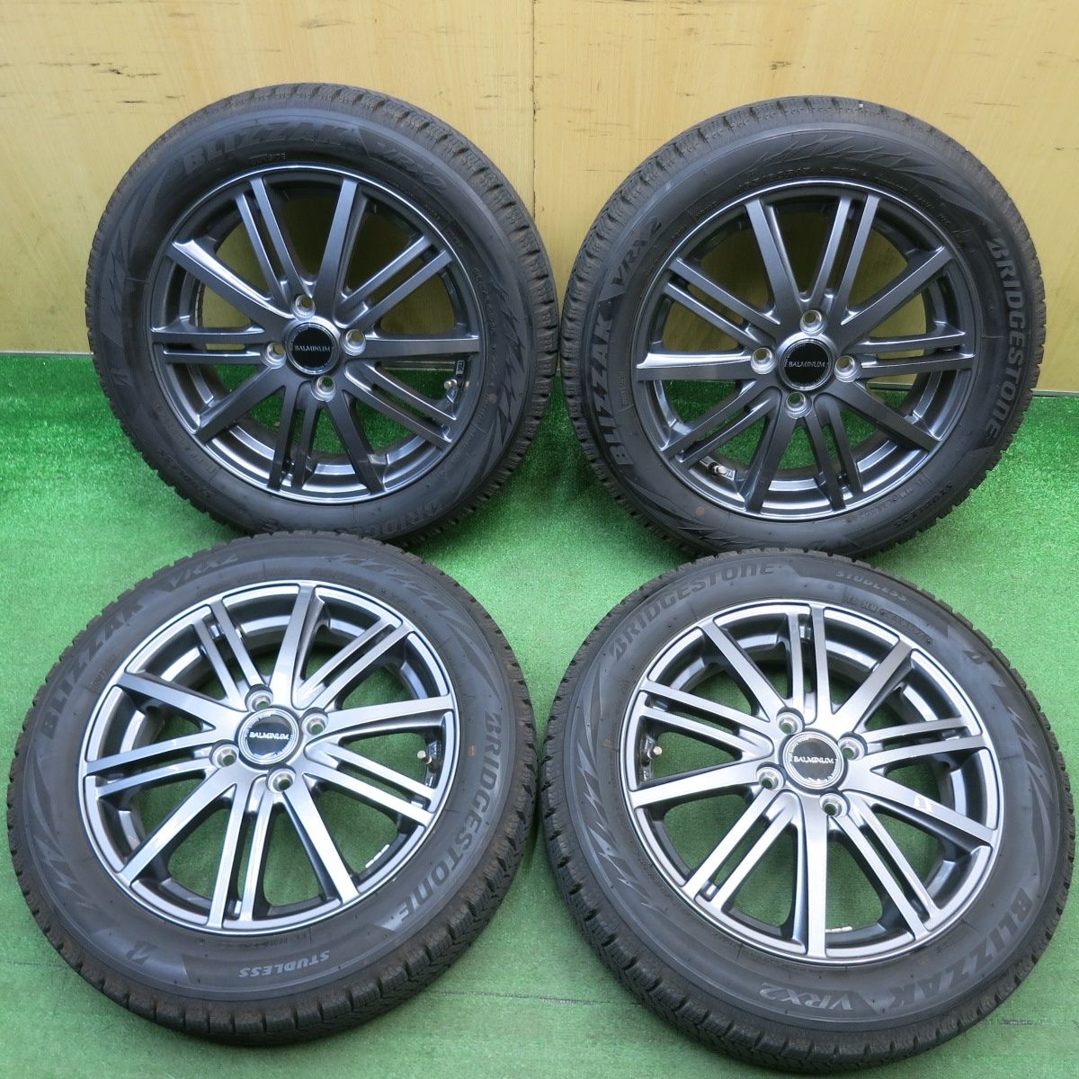 バリ溝！24年！キレイ！9分☆スタッドレス 165/60R15 ブリヂストン 