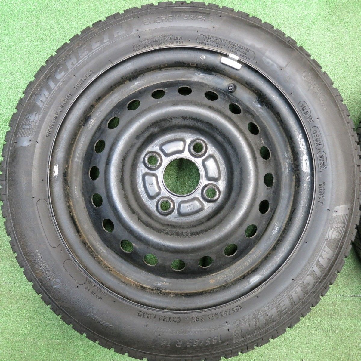 バリ溝！25年！8.5分☆155/65R14 ミシュラン エナジーセイバー4 