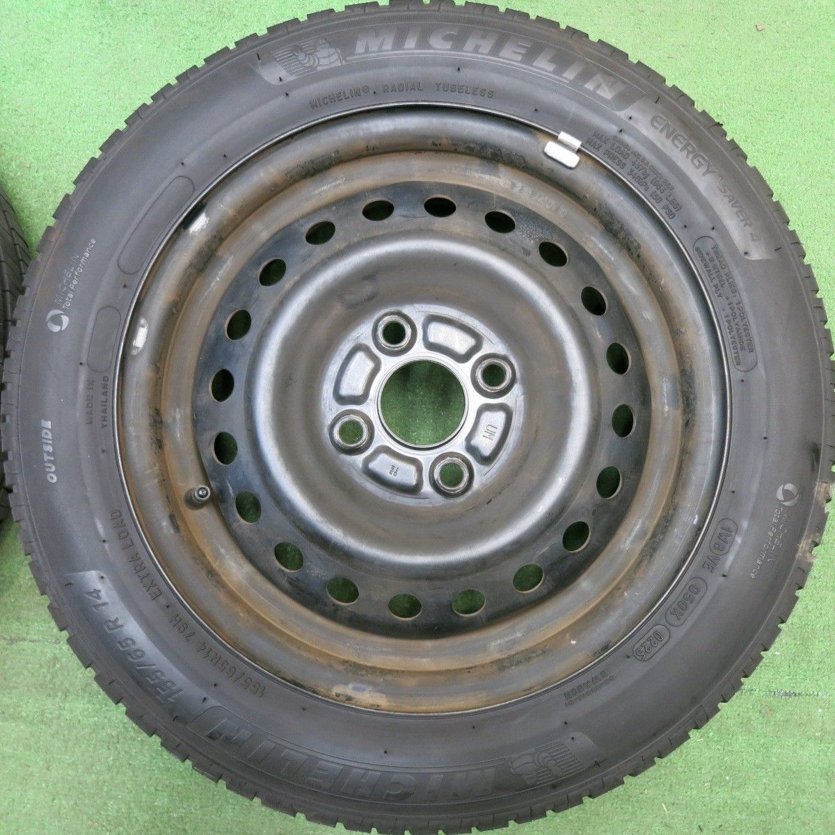 バリ溝！25年！8.5分☆155/65R14 ミシュラン エナジーセイバー4 