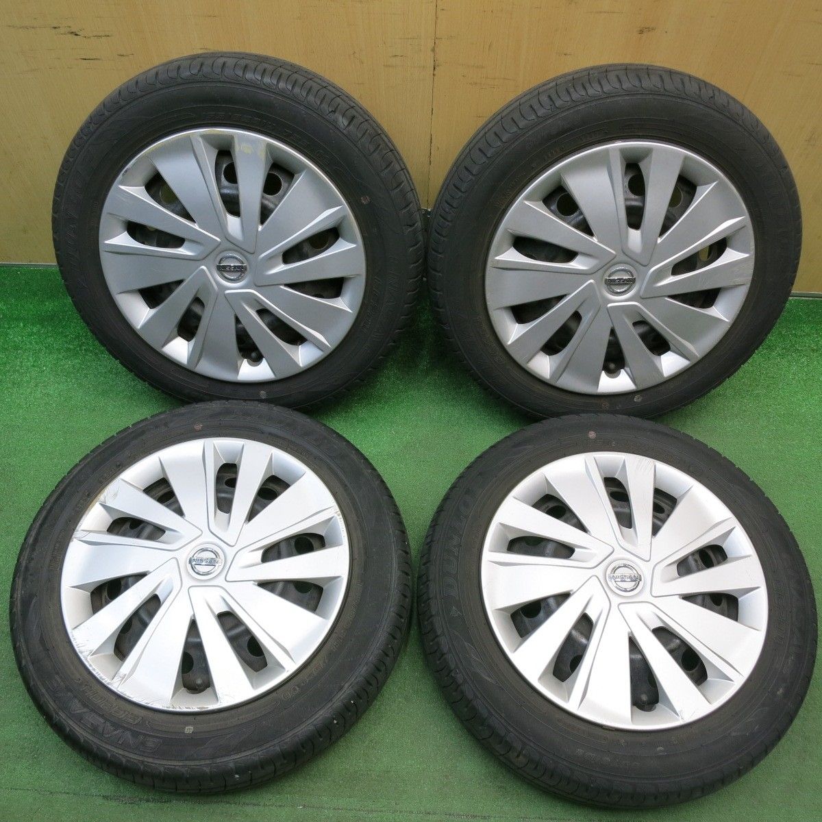 4本価格☆日産 デイズ 純正 スチール 155/65R14 ダンロップ エナセーブ 