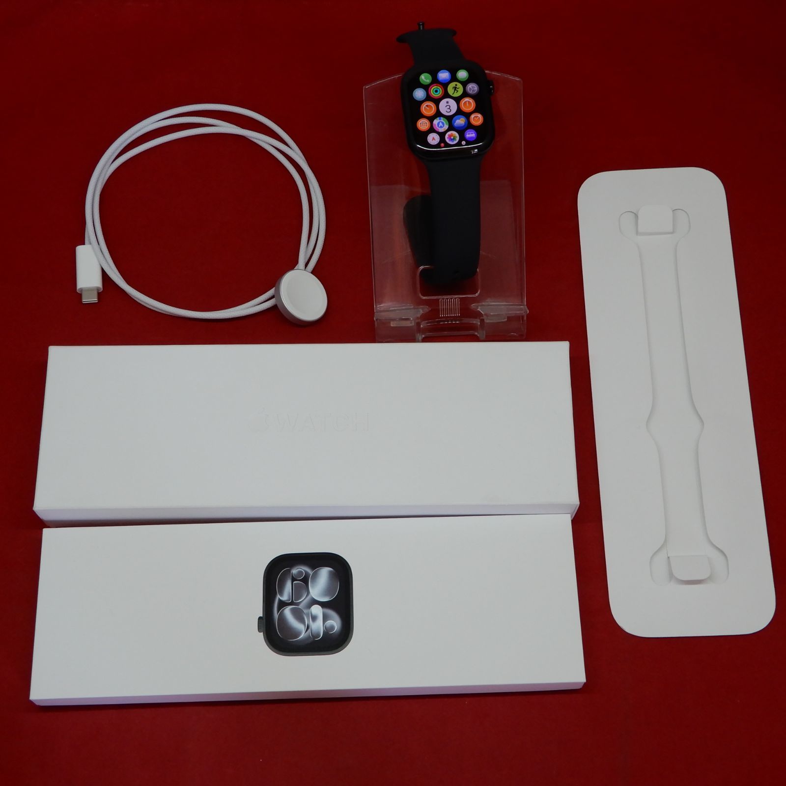 美品 Apple Watch Series 11 46mm ジェットブラック - メルカリ