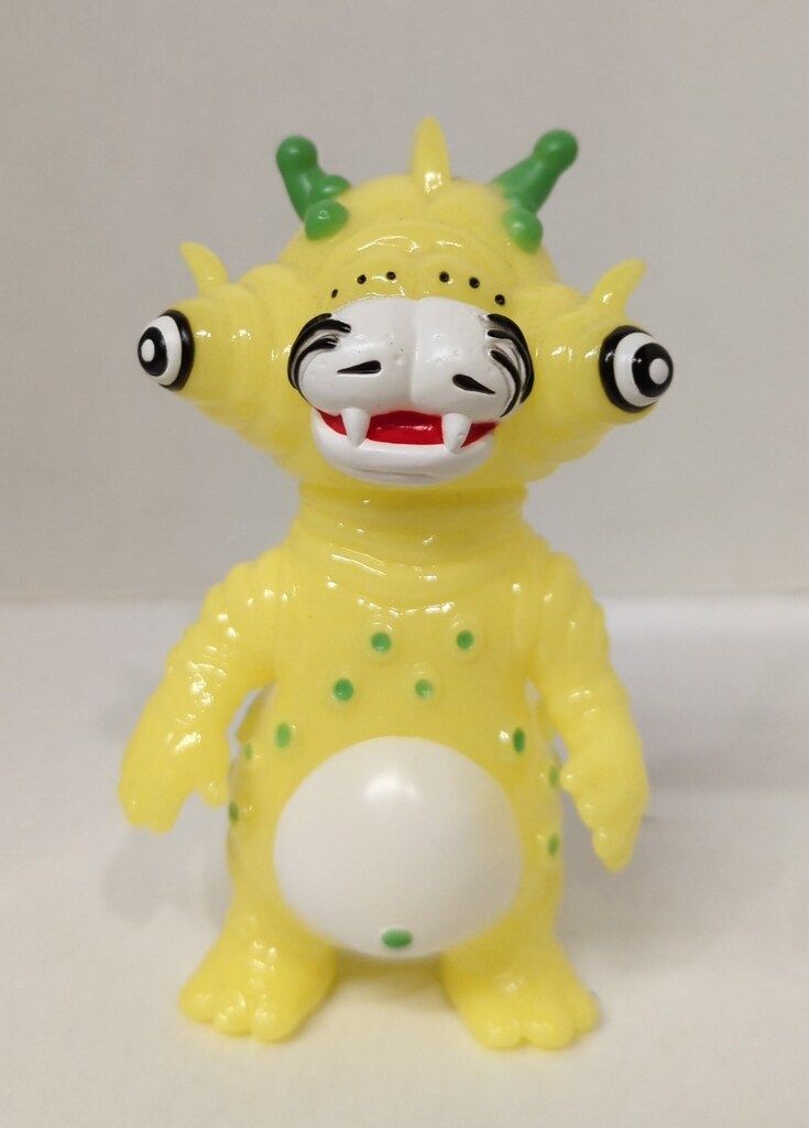 MAXTOY ミニソフビ怪獣 テツオン 蛍光イエロー 未開封 【公式通販】