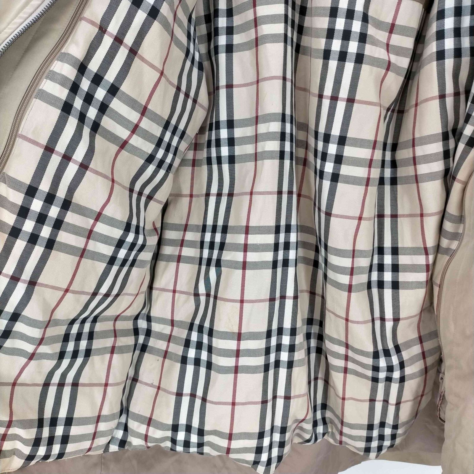 本日まで BURBERRY LONDON 総裏ノバチェック中綿ライナーフード付 バーバリーロンドン BURBERRY LONDON 裏地ノバチェック ダウンライナー