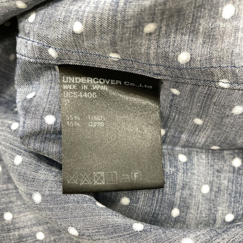 UNDERCOVER アンダーカバー 17SS ピアノドットシャツ UCS4406 半袖