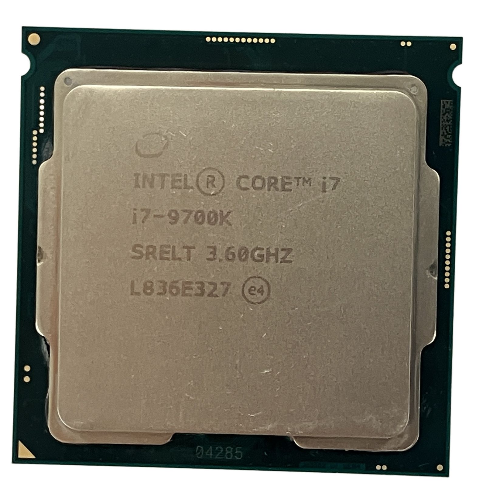 INTEL core i7-9700K CPU ジャンク品 - メルカリ