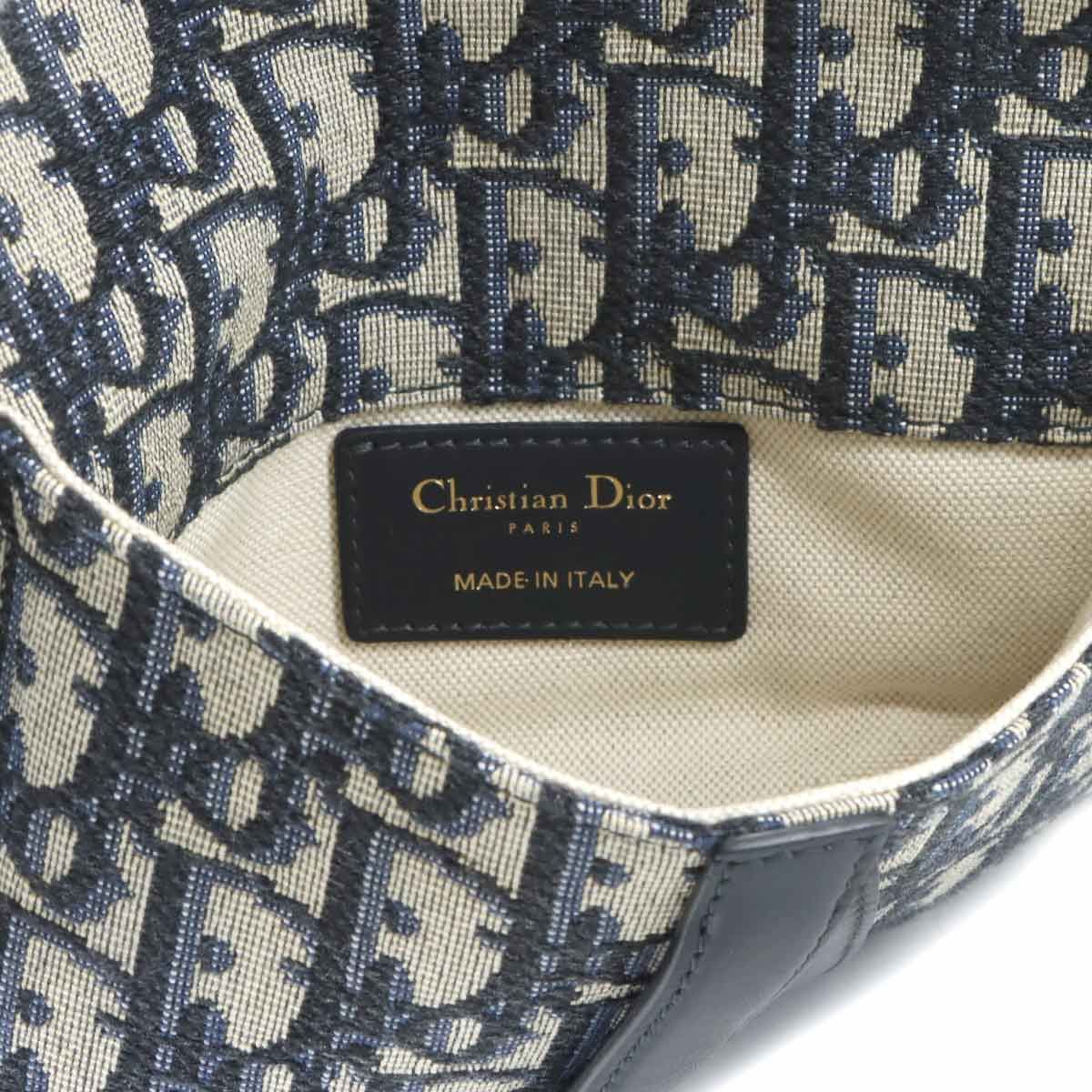 未使用 展示品 クリスチャン ディオール Christian Dior オブリーク 