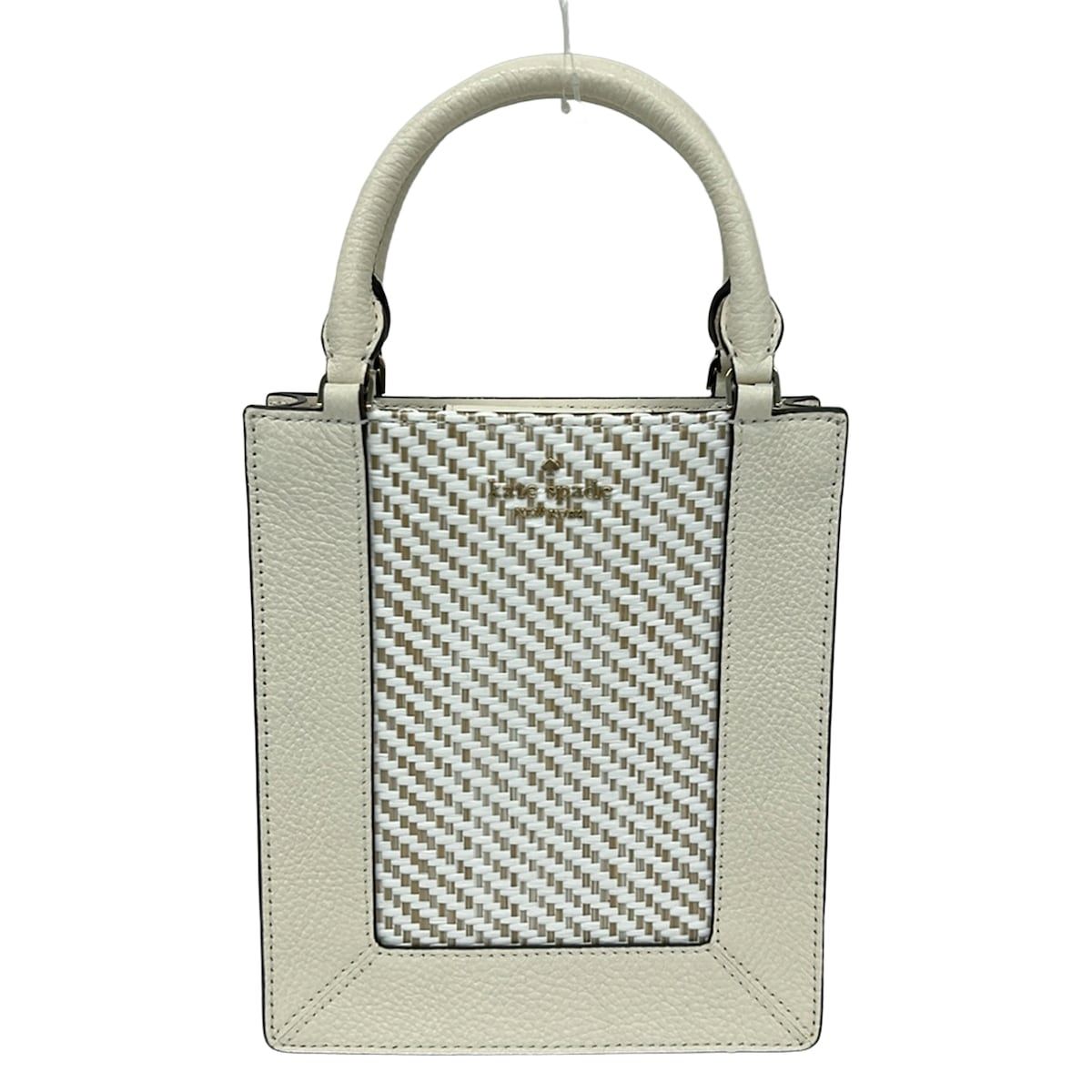 Kate spade(ケイトスペード) トートバッグ レナ ツートン ストロー 