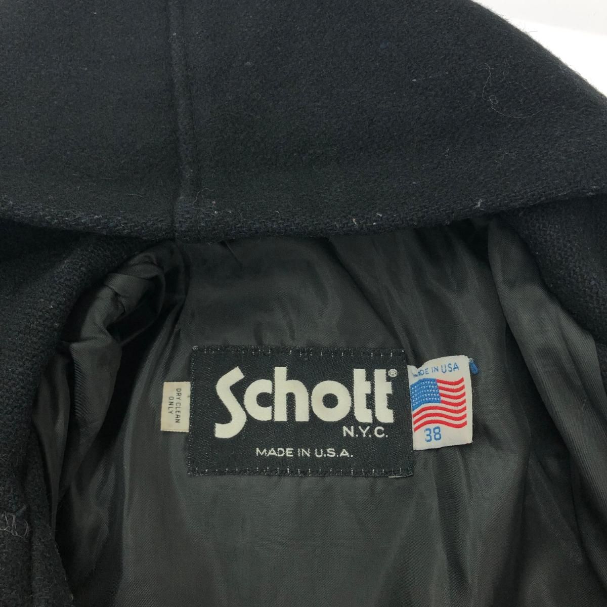schott ショット ダッフルコート サイズ:38 アウター/アメリカ製