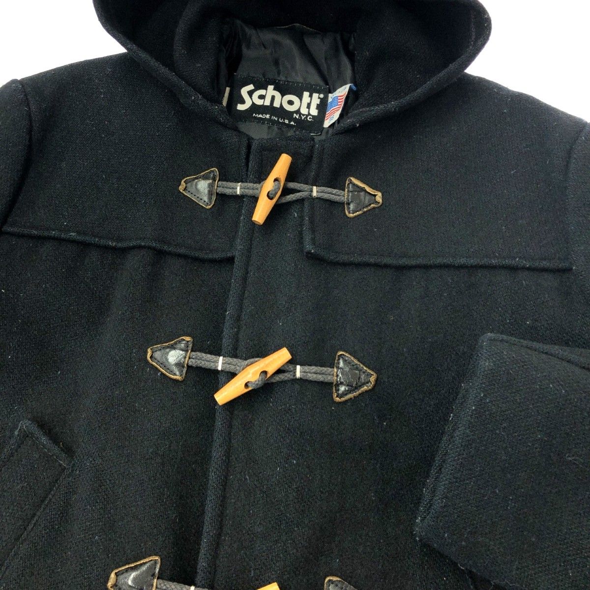 schott ショット ダッフルコート サイズ:38 アウター/アメリカ製