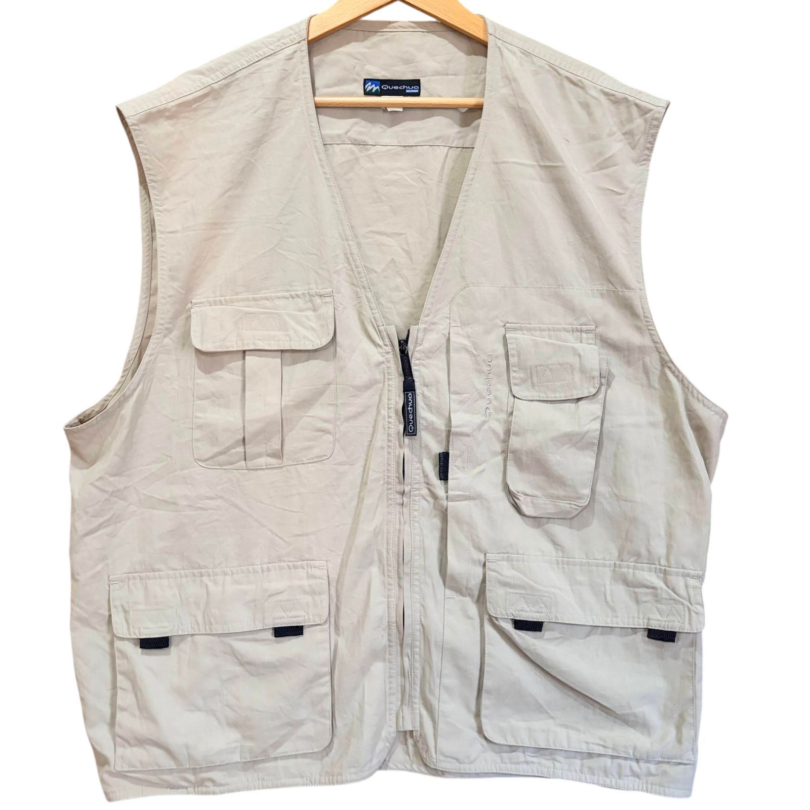 ケシュア Quechua デカトロン 多機能 フィッシングベスト タクティカル 