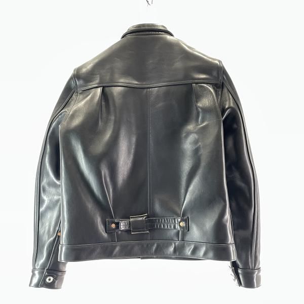 中古】FINE CREEK LEATHERS Richmond S66 サイズ40 ブラック FCJK026