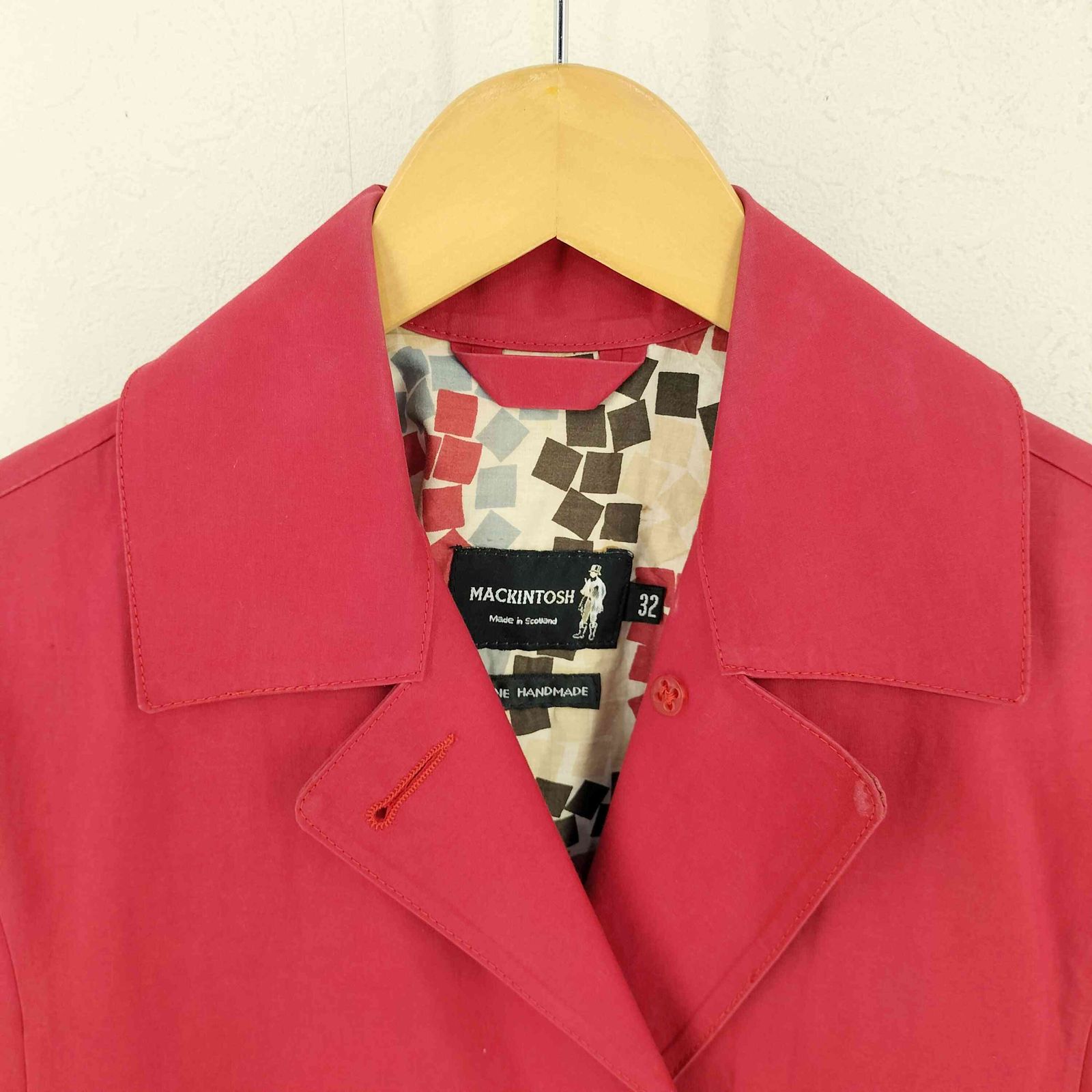 マッキントッシュ Mackintosh スコットランド製 ゴム引き コート 