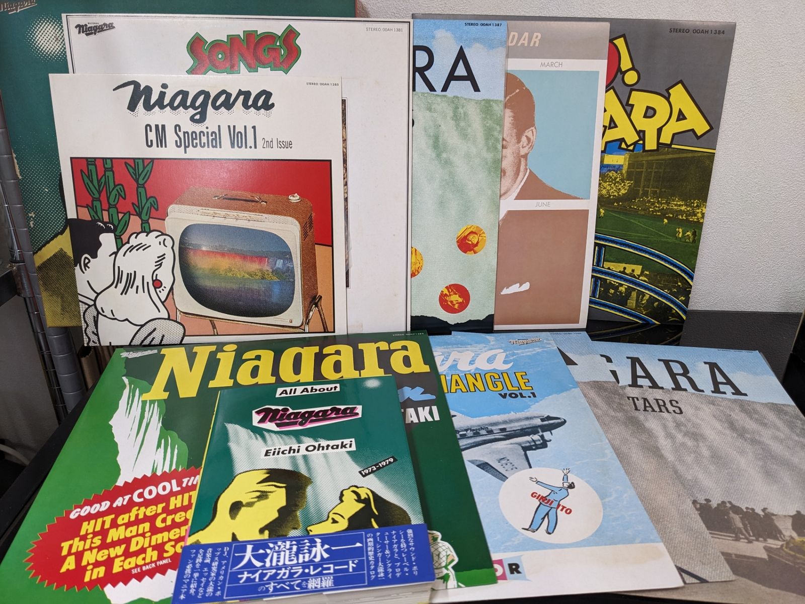 NIAGARA VOX 00AH 1381～9 LPレコード 9枚組 ナイアガラ ボックス 大滝 