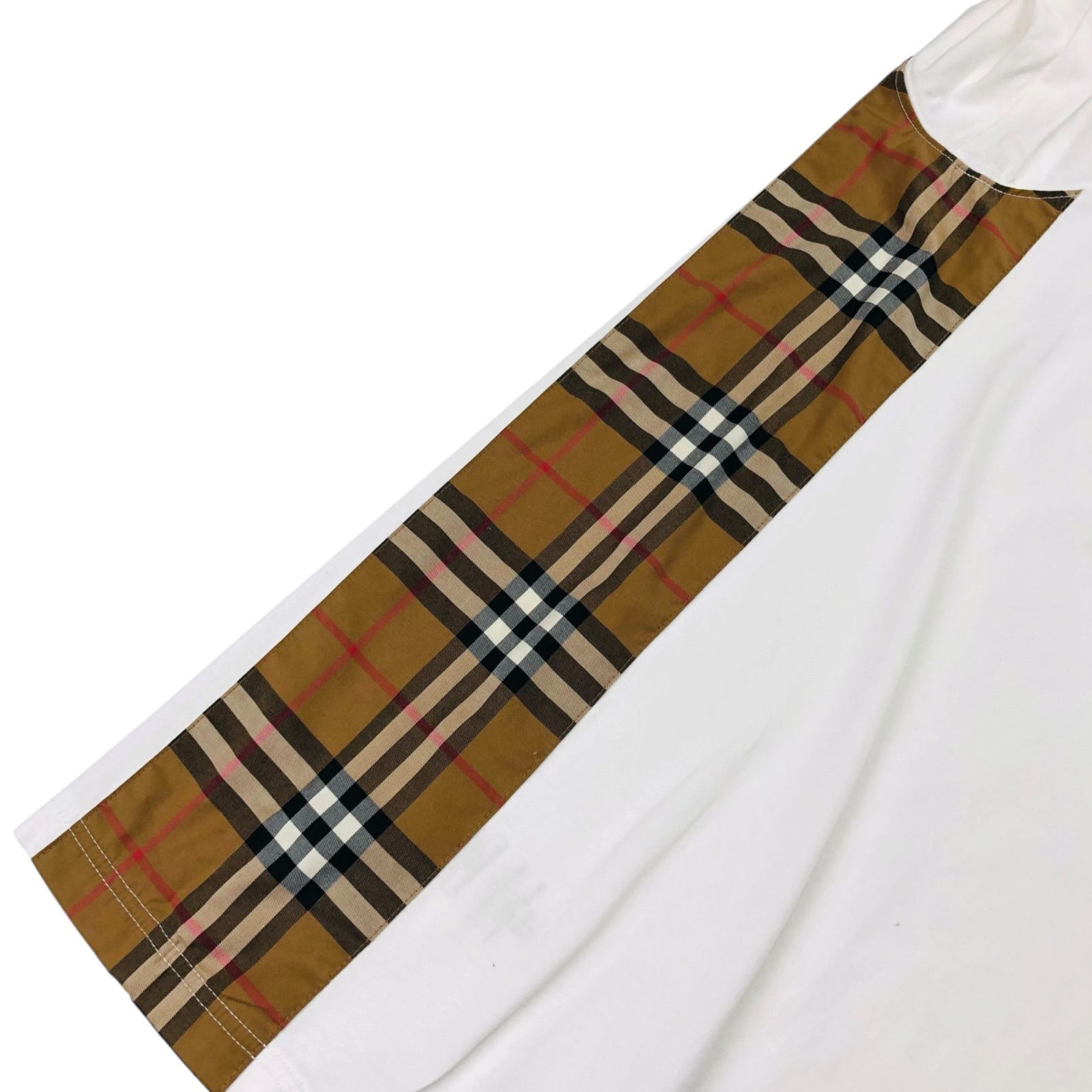 良品☆BURBERRY☆バーバリー・メンズ ヴィンテージチェックパネル切替 