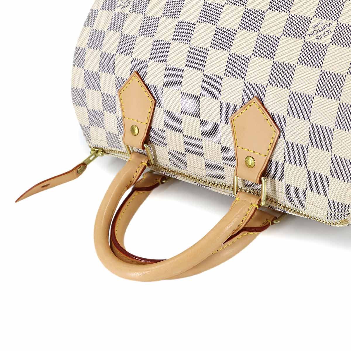 美品 ルイ ヴィトン LOUIS VUITTON ダミエ アズール スピーディ 25 