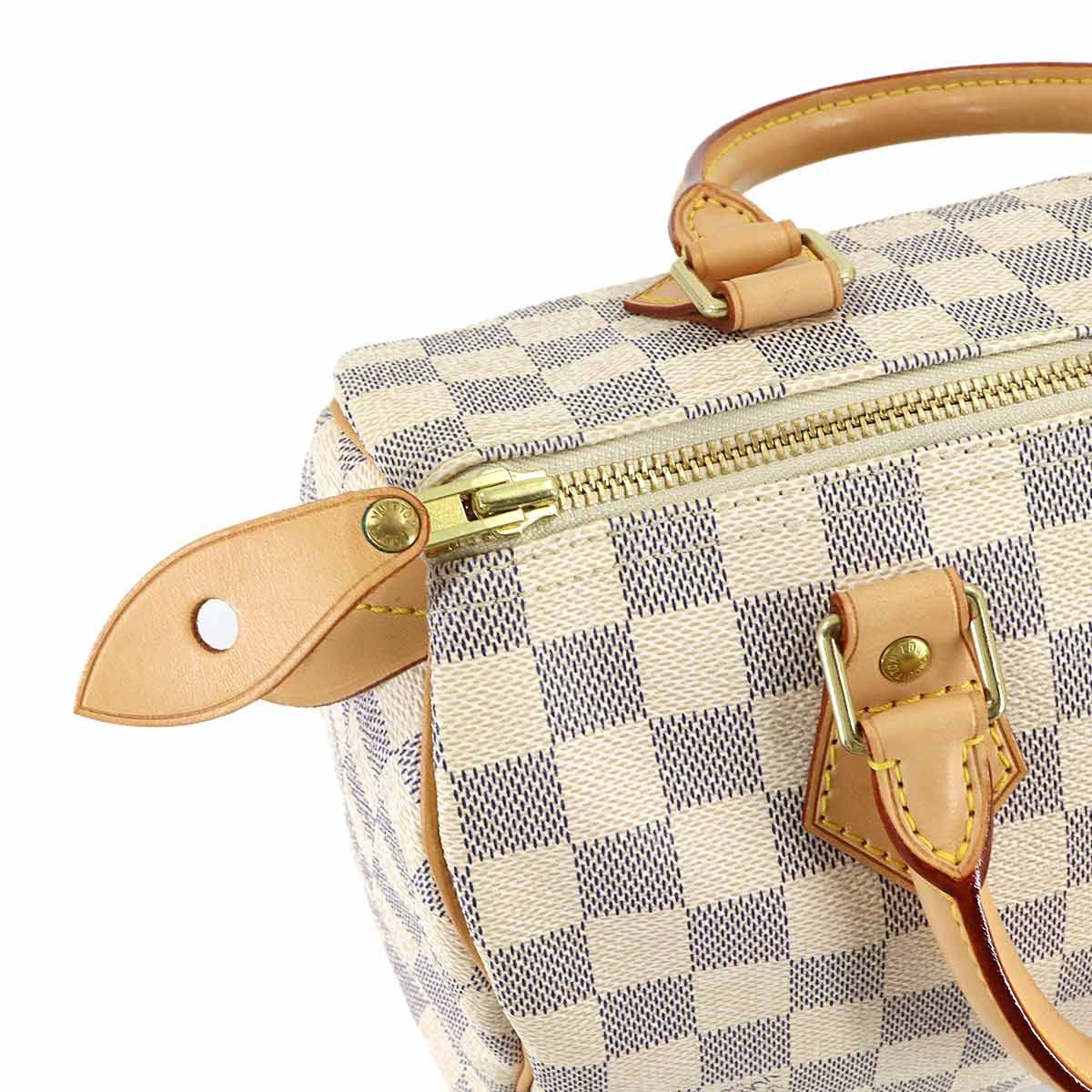 美品 ルイ ヴィトン LOUIS VUITTON ダミエ アズール スピーディ 25 