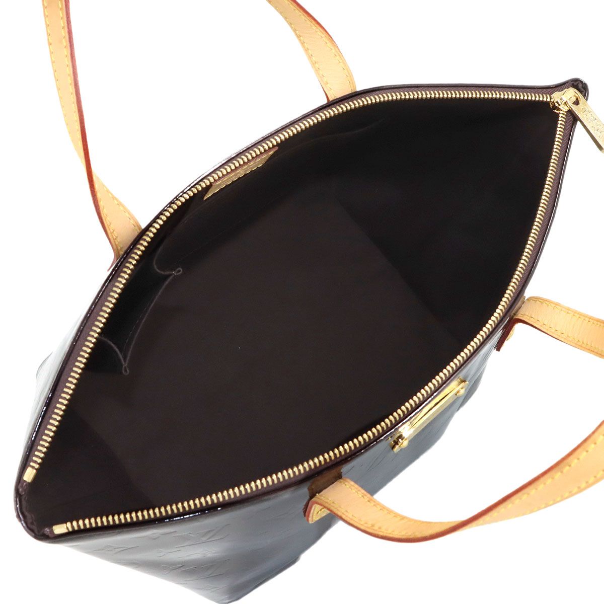 美品 ルイ ヴィトン LOUIS VUITTON モノグラム ヴェルニ ベルヴュー PM 