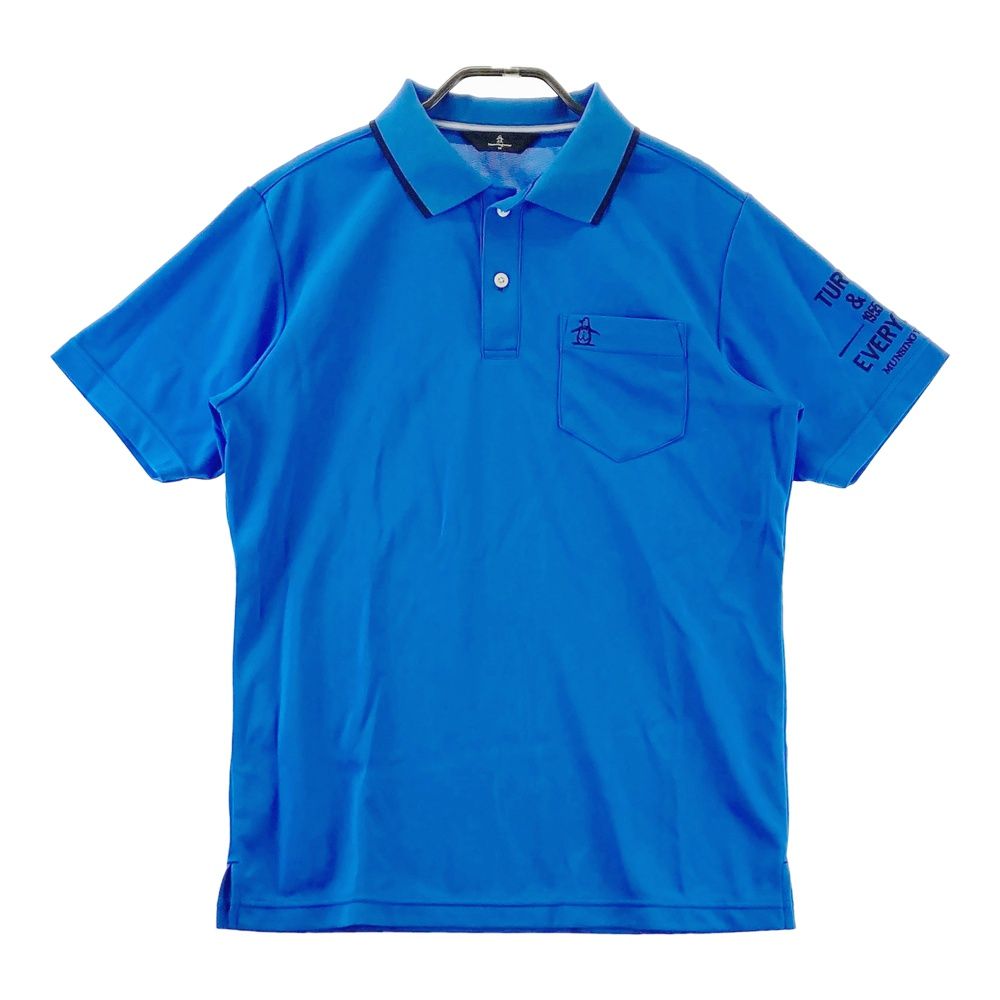 CPG ブラックポロシャツ タグ付き 取り扱い 店舗 サイズ：M MUNSING WEAR マンシングウェア MGMLJA34