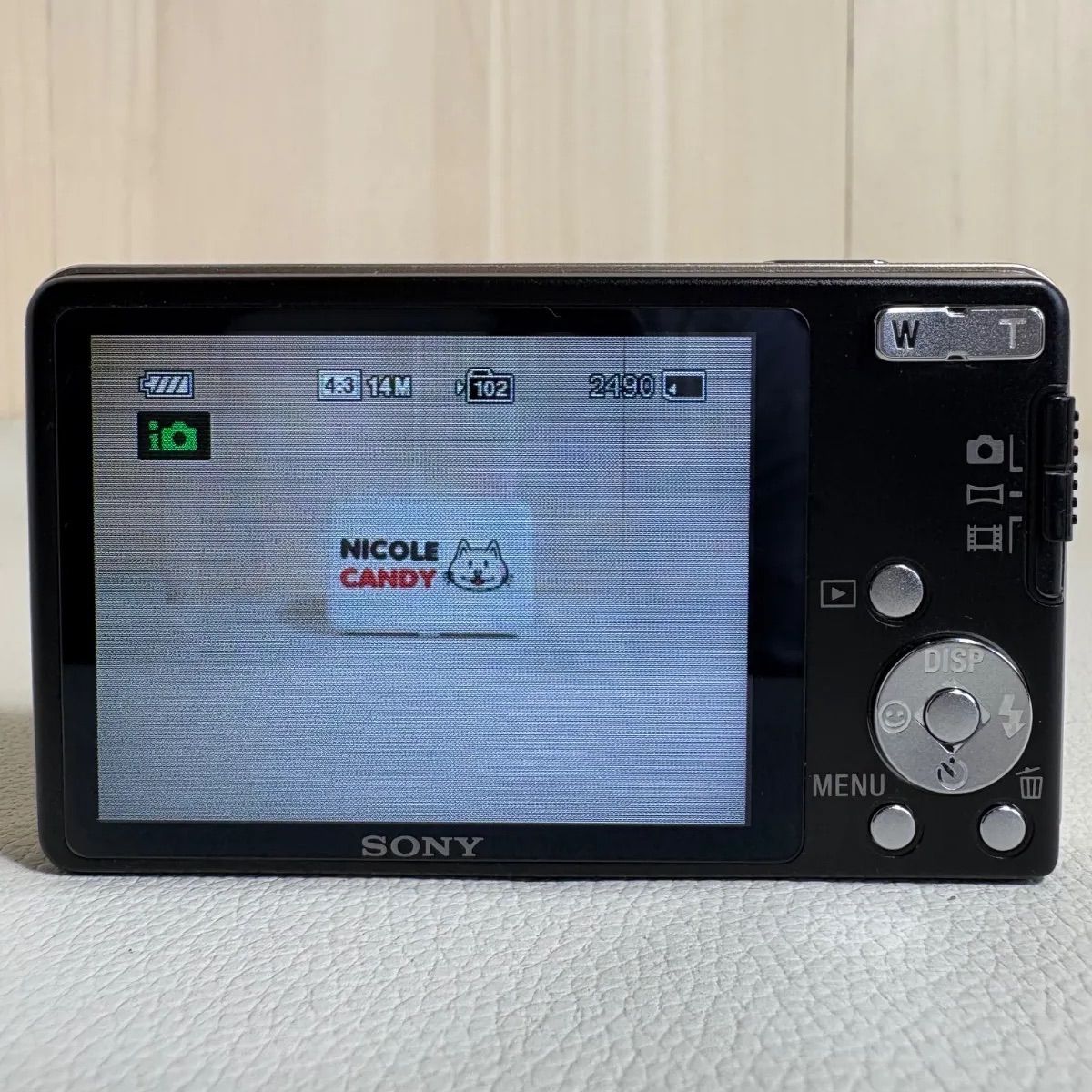 SONY cyber-shot DSC-w350 GOLD【動作確認品】 - メルカリ