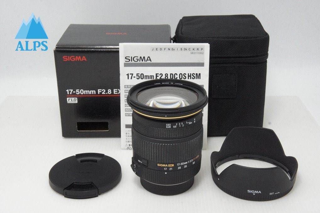 SIGMA シグマ 17-50mm F2.8 EX DC HSM PENTAX ペンタックス Kマウント 