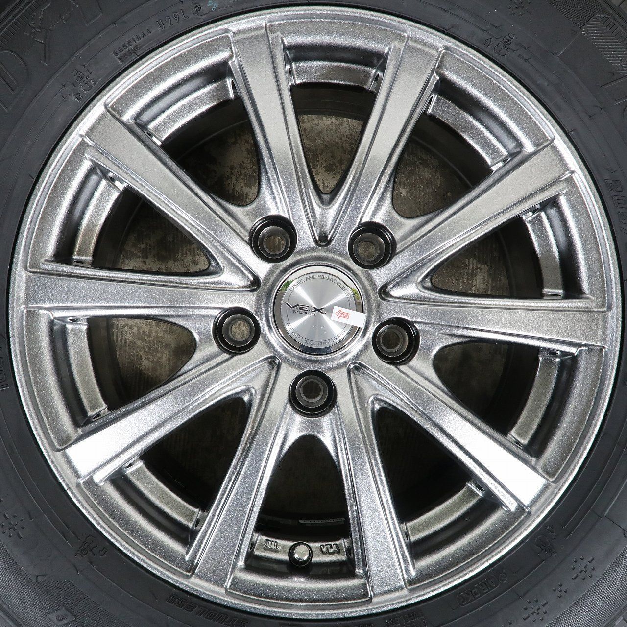 未使用】ヴォクシー ノア ステップワゴン 等 4本 VEX 15インチ 6J+53 