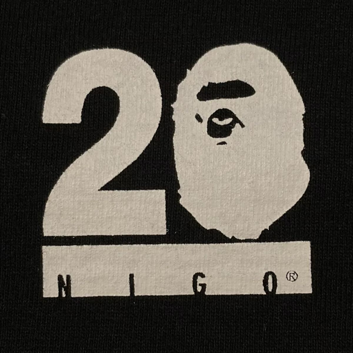 ☆激レア☆ NW20周年記念 NIGO Tシャツ Mサイズ a bathing ape BAPE 