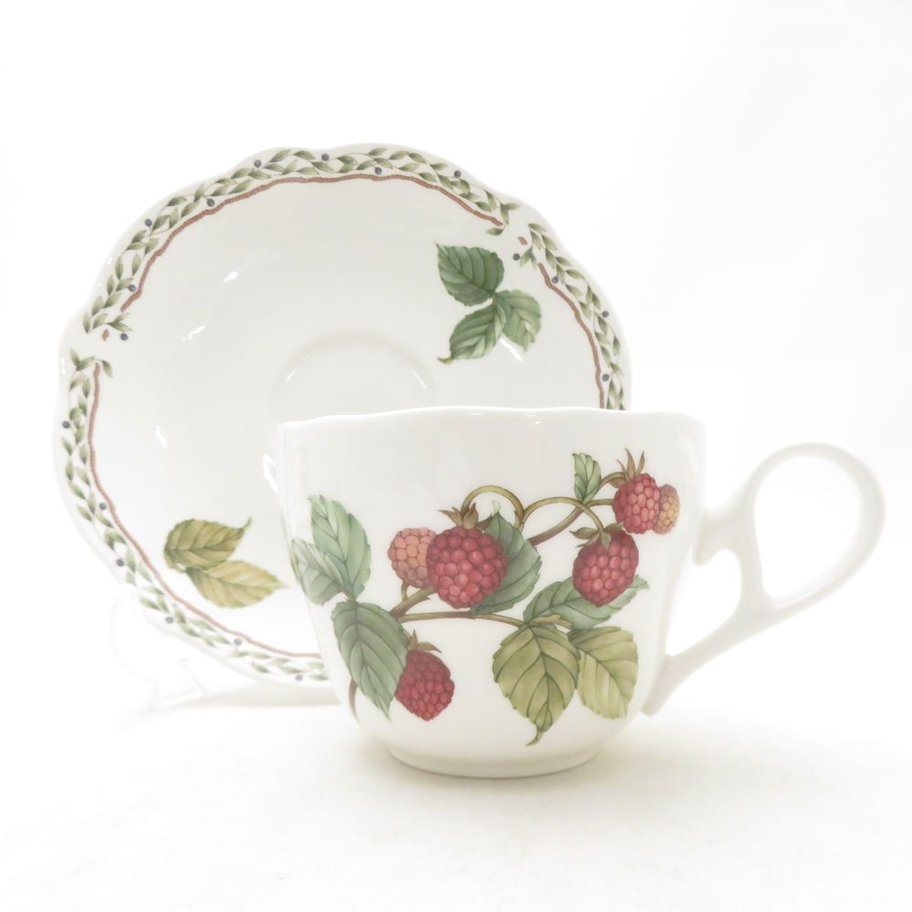 美品 Noritake ノリタケ ロイヤルオーチャード カップ＆ソーサー 5客