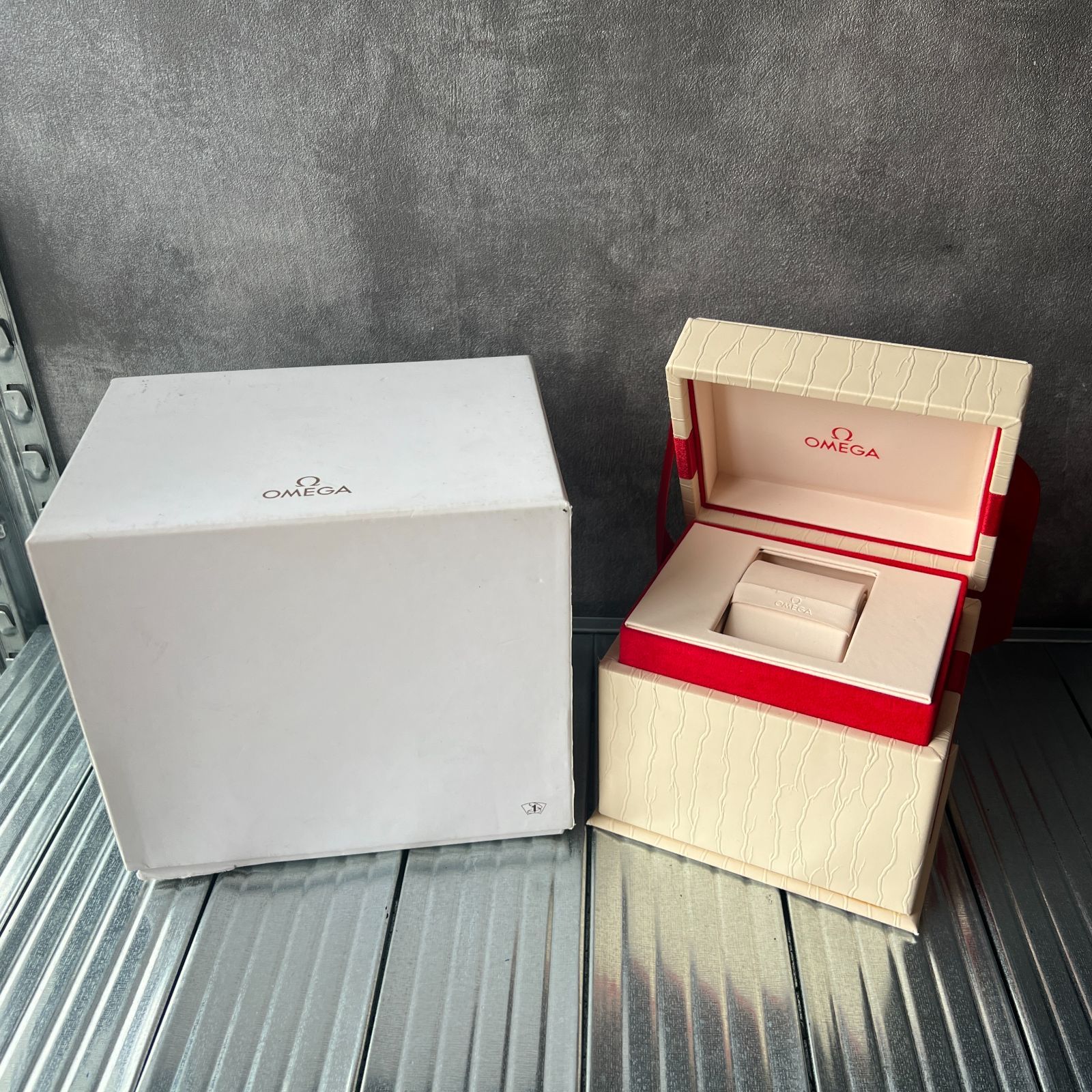 オメガ OMEGA 空箱 BOX コンステレーション ケース 取扱説明書 カード 