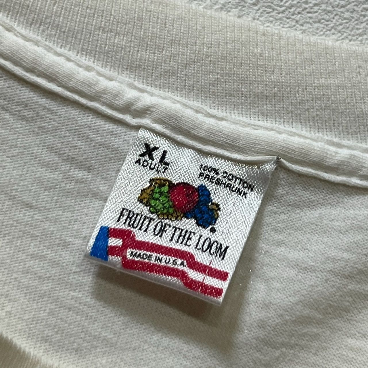90s USA FRUIT OF THE LOOM シングルステッチ Marlboro 胸ポケット 