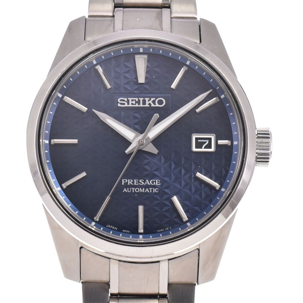 セイコー プレサージュ SEIKO SRP841J1 プレザージュ ダークブルー文字 