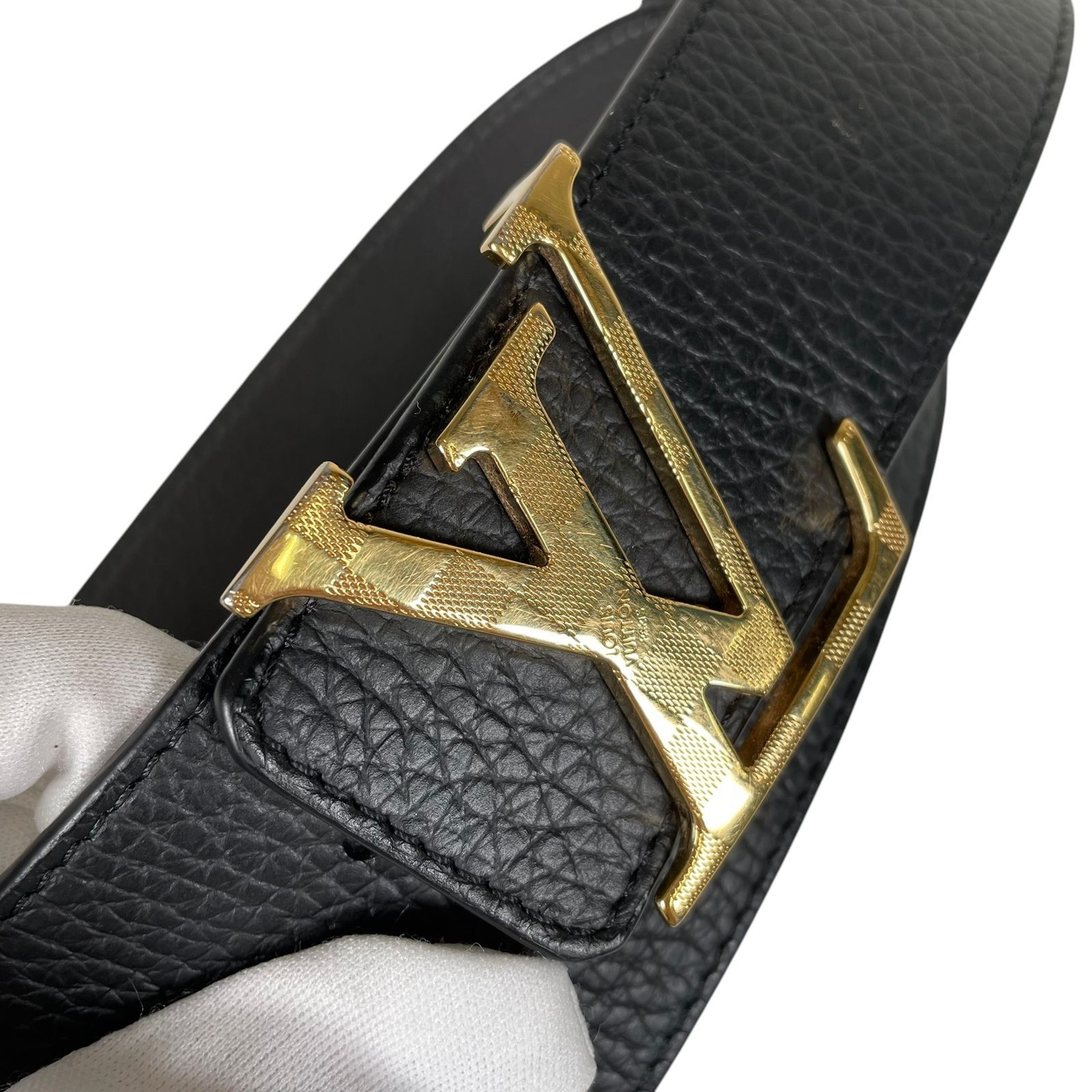 LOUIS VUITTON ルイヴィトン ベルト ベルト・LV ダミエ 40MM 