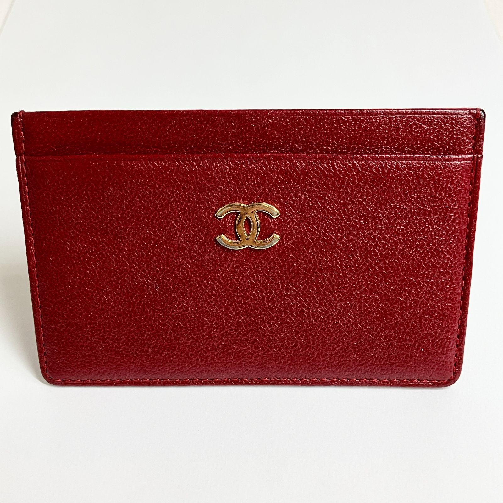 f001 L シャネル CHANEL カードケース レッド ココマーク A11837 f001 L シャネル CHANEL カードケース レッド ココマーク A11837