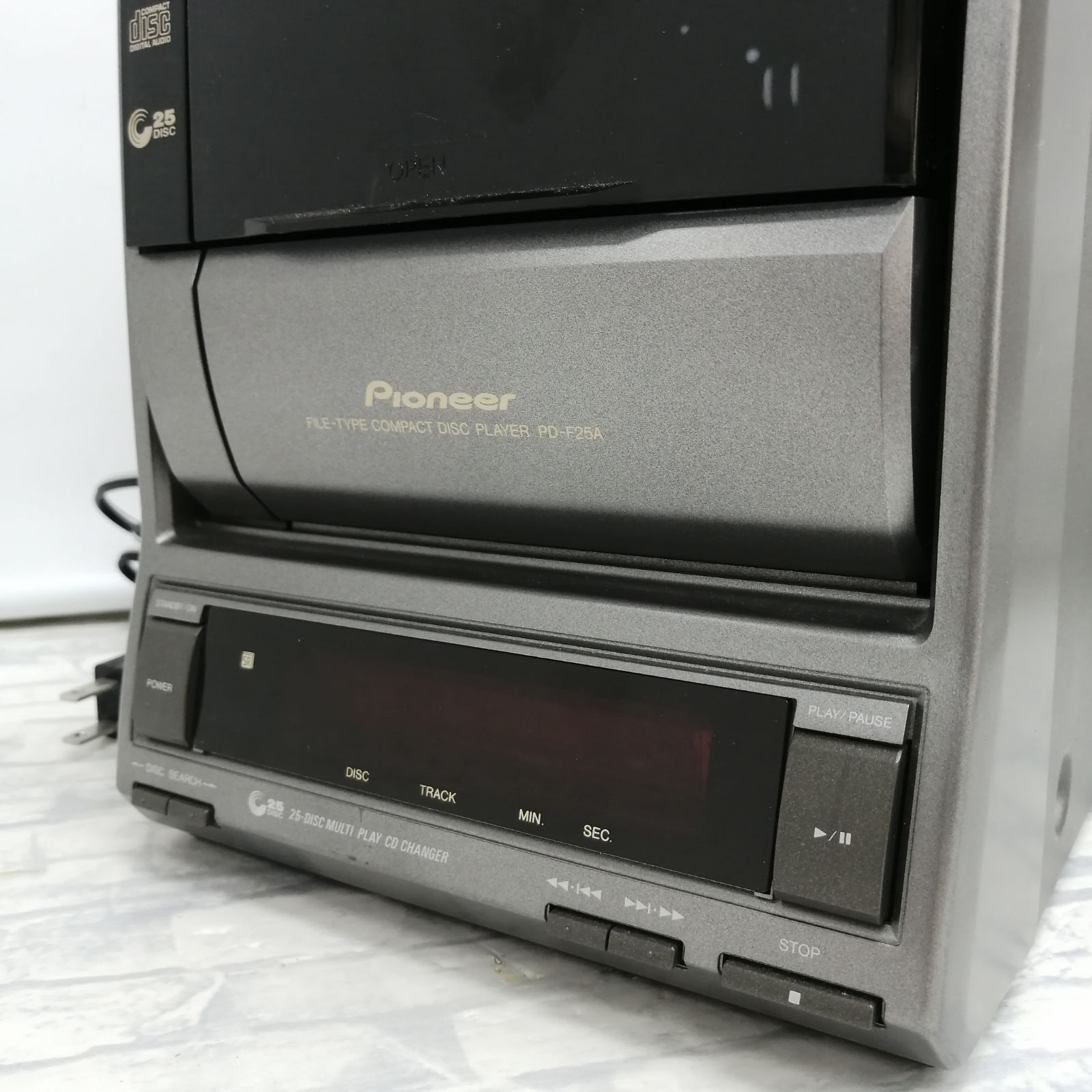 ジャンク品 Pioneer CDチェンジャ PD-F25A パイオニア PD-F25A Pioneer