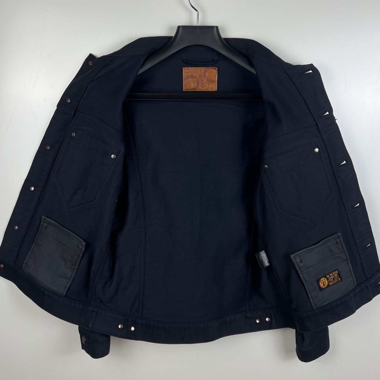 CELT&COBRA OTR on the road archive Leather cotton jacket M LPJ 