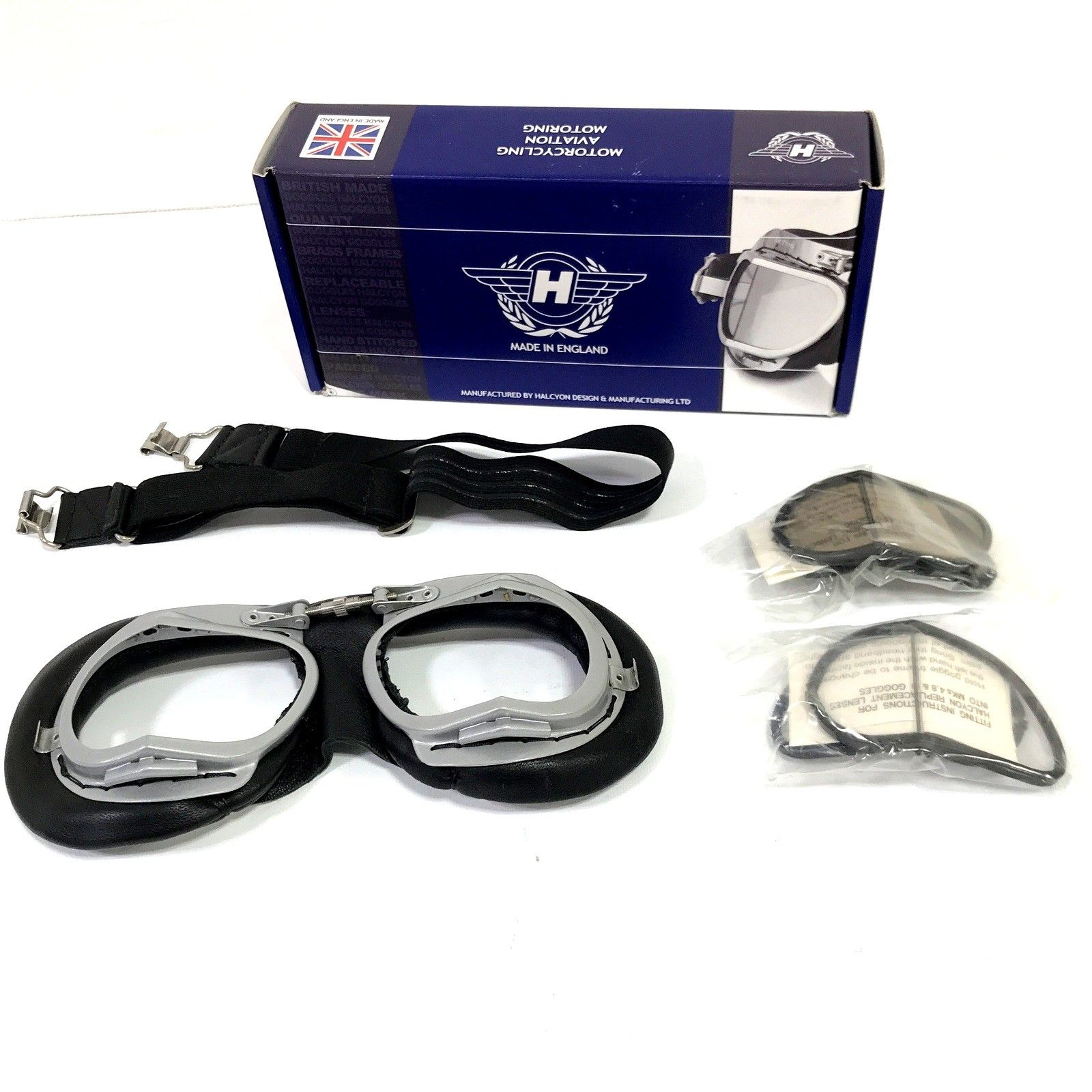HALCYON ハルシオン GOGGLE MARK9 VINTAGE ブラック ゴーグル アイ