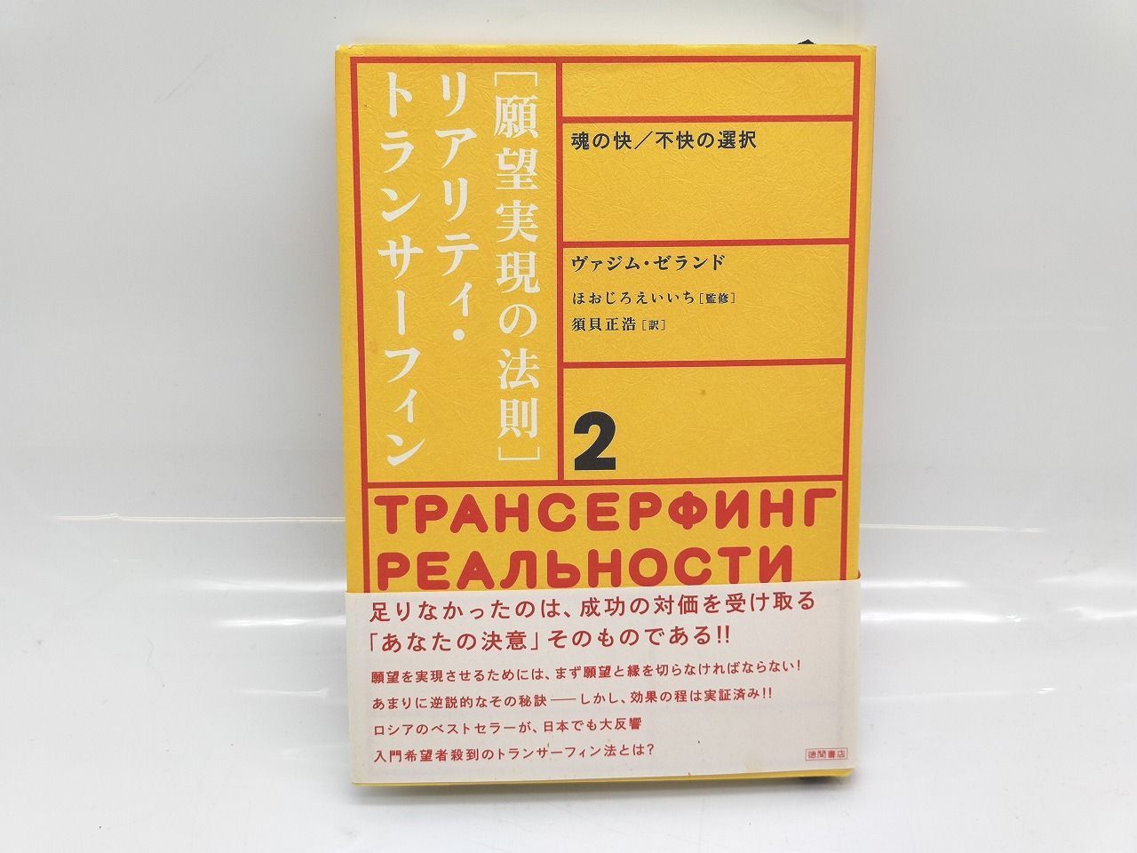 願望実現の法則 : リアリティ・トランサーフィン2 : 魂の快/不快の選択